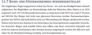 Leitantrag Bank- und Steuergeheimnis