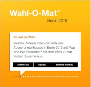 Logo Wahlomat Berlin 2016