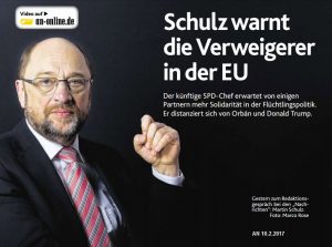 Schulz warnt