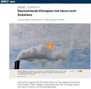 Deutschlands Klimaplan