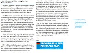 AfD zu Klima