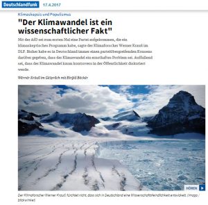 Klimawandel Fakt