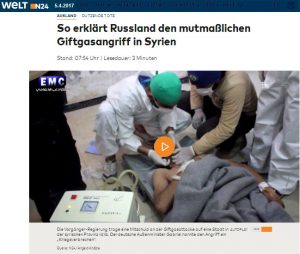 Russland Syrien Giftgas