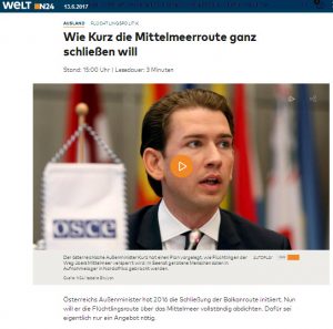 Kurz Mittlelmeer