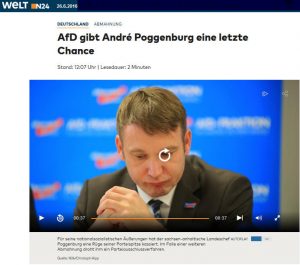 Poggenburg Abmahnung