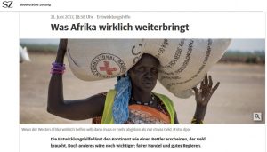 Was Afrika hilft