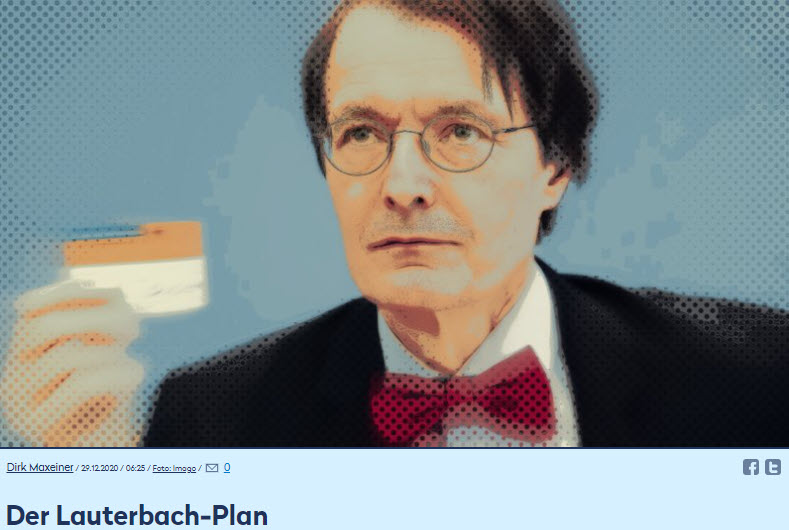 Lauterbach_2912_2020_065232 Jeder hat das Recht, seine Meinung in